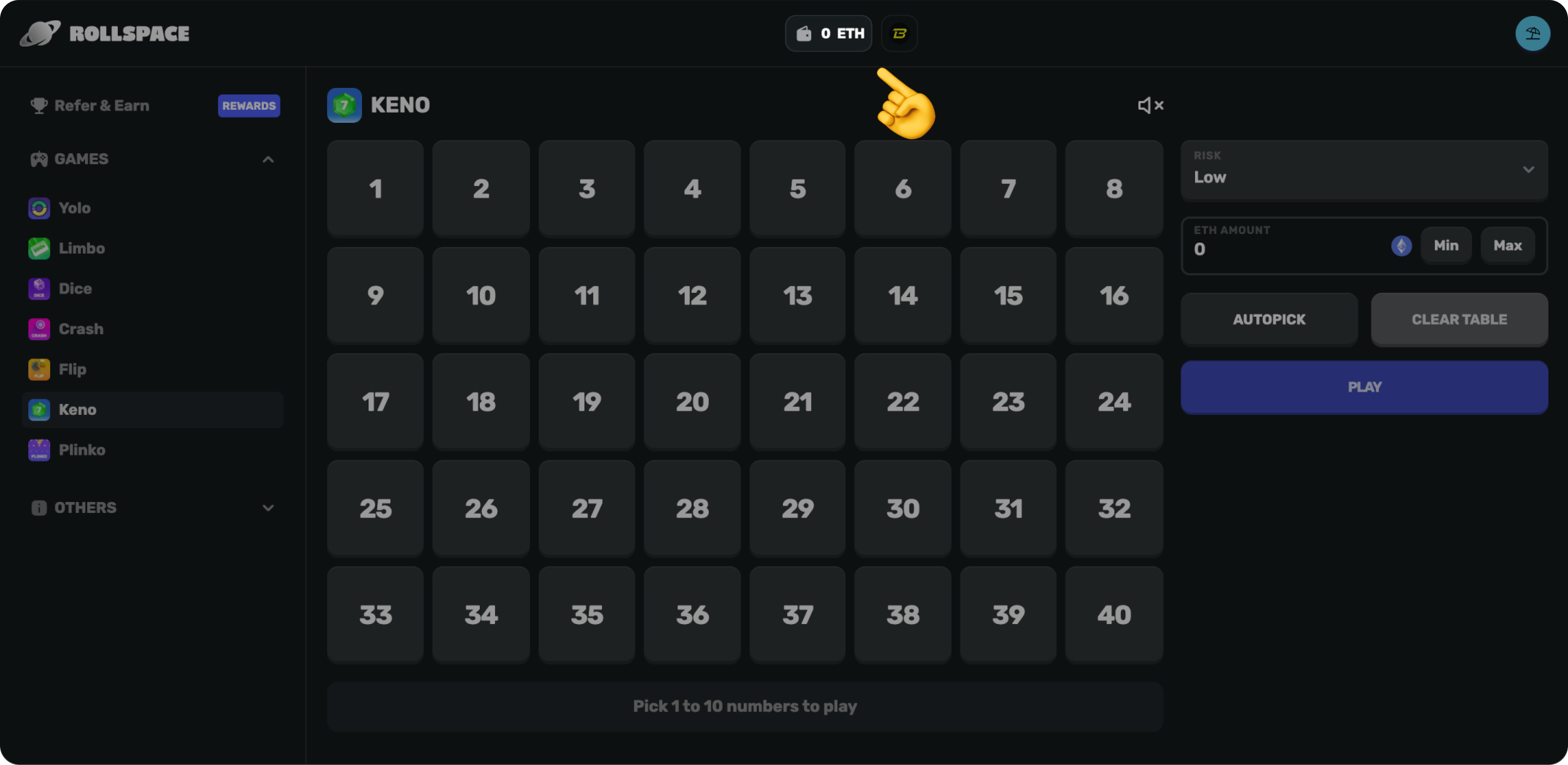 Deposit Gaming Balance